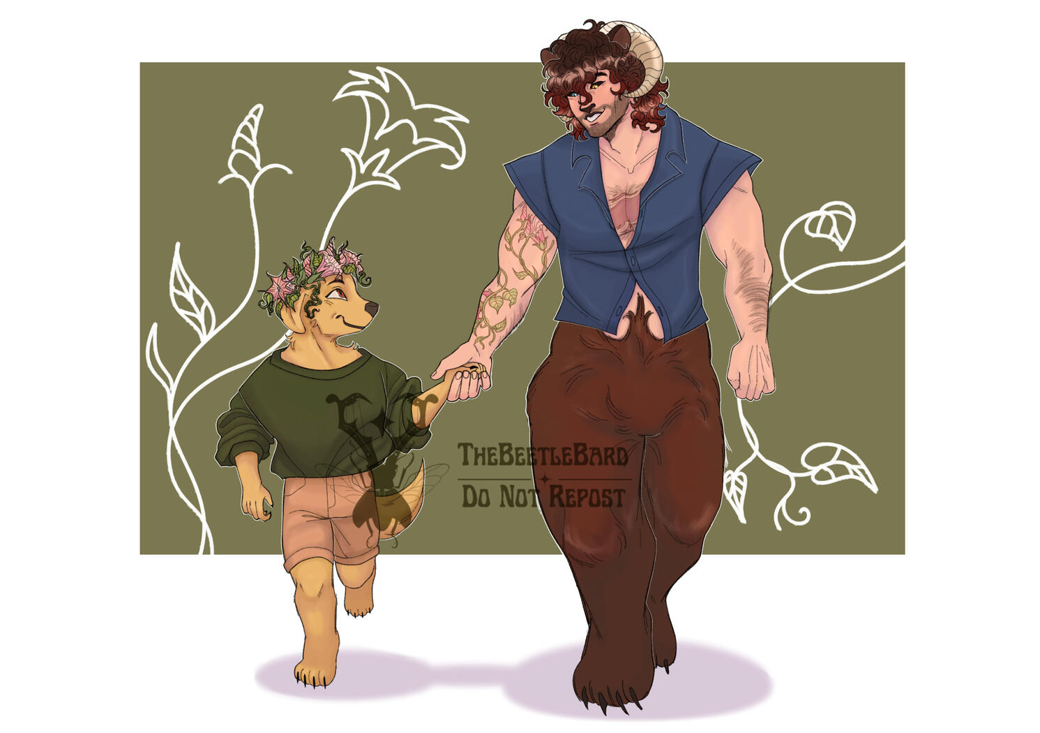 Duo Fullbody Fable Commission